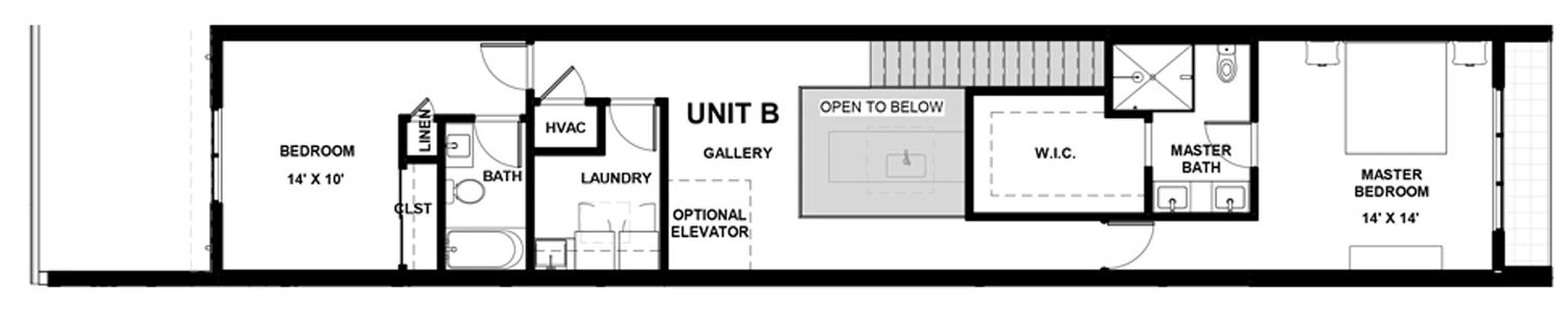 Unit B-F Floor 3